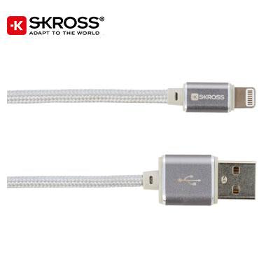 SKROSS Lightning Connector Cable - Steel Line | Executive Door Gifts