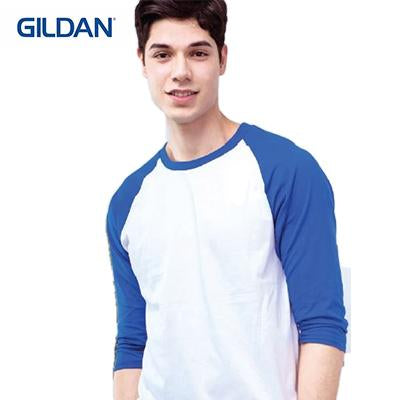 Gildan Adult 3/4 Sleeve Raglan T-Shirt | Executive Door Gifts