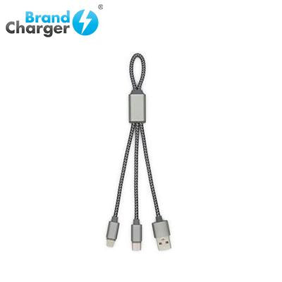 BrandCharger Trident Aluminium Charging Cable | Executive Door Gifts