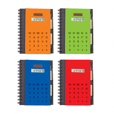 Notebook With Calculator & Pen