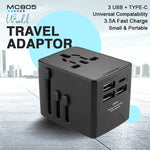 World Travel Adaptor with Type C Port