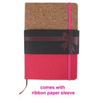 PU Notebook with Cork Design