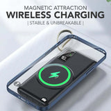 Wireless Powerbank with 4 Built-in Cables