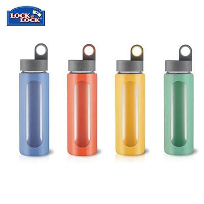 Lock & Lock I-Shape Glass Water Bottle 510ml | Executive Door Gifts
