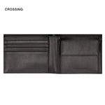 Crossing Infinite Bi-Fold Leather Wallet [12 Card Slots] RFID