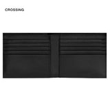 Crossing Infinite Bi-Fold Leather Wallet [18 Card Slots] RFID
