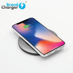 BrandCharger Powerwave fast charge Aluminium wireless charger | Executive Door Gifts