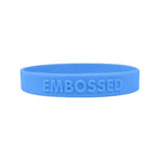 Custom Embossed Silicone Wristband | Executive Door Gifts