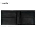 Crossing Infinite Bi-Fold Leather Wallet With Coin Pocket [13 Card Slots] RFID