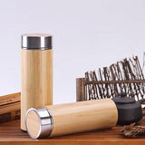 Eco Friendly Bamboo and Stainless Steel Insulated Flask | Executive Door Gifts