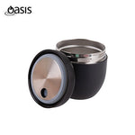Oasis Stainless Steel Insulated Food Container with Handle 470ML
