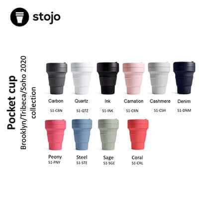 Stojo Pocket 12oz collapsible cup | Executive Door Gifts
