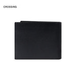 Crossing Elite Bi-fold Leather Wallet With Window And Coin Pocket RFID