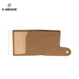 C-Secure PU Leather Wallet