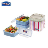 Lock & Lock 3 Pieces Lunch Box Set 870ml | Executive Door Gifts
