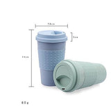 Eco Friendly Wheat Straw and Silicone Coffee Cup | Executive Door Gifts