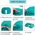 Travel Inflatable U-Shaped Neck Pillow