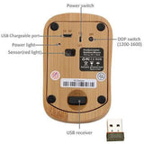 Eco-Friendly Bamboo Wireless Mouse | Executive Door Gifts