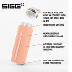 SIGG Dream 0.65L Glass Water Bottle | Executive Door Gifts