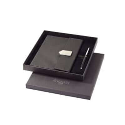 A5 Charcoal Notebook Gift Set Executive Corporate Gifts Singapore