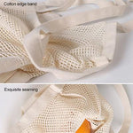 Eco friendly Reusable Washable Natural Organic Cotton Mesh Bag | Executive Door Gifts