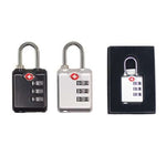 3 Dial Combination TSA Metal Lock | Executive Door Gifts