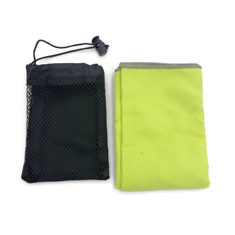 Microfiber Towel with Mesh Pouch | Executive Door Gifts