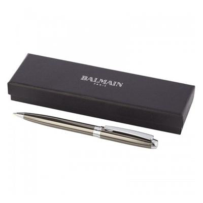 Balmain Aphelion Gun Metal Ballpoint Pen | Executive Door Gifts