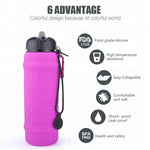 Collapsible Silicone BPA Free Sports Bottle | Executive Door Gifts