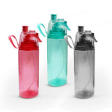 800ml Transparent Mist Bottle with Colored Clip