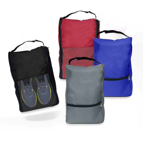 Shoe Bag with Zip Compartment