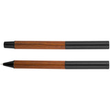 Balmain Woodgrain Duo Metal Pen Set