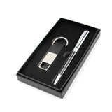 PU leather Keychain with Pen Gift Set | Executive Door Gifts