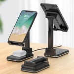 Dual Charging Phone Stand Wireless Charger