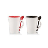 10oz Ceramic Mug with Spoon | Executive Door Gifts