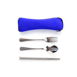 Stainless Steel Cutlery Set with Pouch | Executive Door Gifts