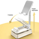 Foldable Phone Stand with Adjustable Height