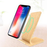 10W Wood Wireless Charger with Phone Stand | Executive Door Gifts