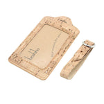 Eco-friendly Cork with PU Leather Luggage Tag | Executive Door Gifts