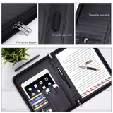 A4 Zipper Portfolio with Tablet Pocket | Executive Door Gifts