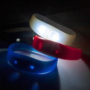 Silicone Wristband with LED | Executive Door Gifts