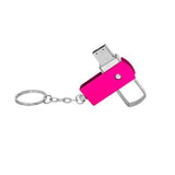 Metal Swivel USB Drive with Keychain | Executive Door Gifts