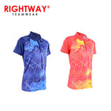 Rightway MOF 31 Neon-Tech Abstract Sublimation Polo T-Shirt | Executive Door Gifts