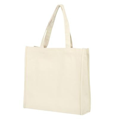 Large Canvas Tote Bag with Base | Executive Door Gifts