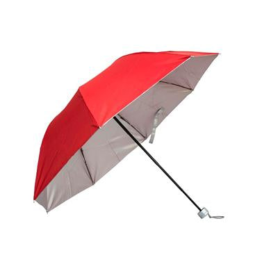 UV Coated Manual Open 3 Fold Umbrella | Executive Door Gifts