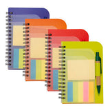Eco Notepad with Pen and Colour Tabs