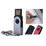 Mini Metal Swivel USB Flash Drive | Executive Door Gifts