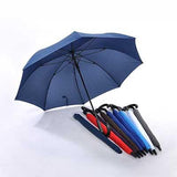 27" Premium and Sleek Extra Long Umbrella | Executive Door Gifts