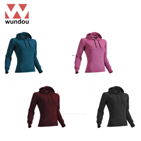 Wundou P760 Women's Long Sleeve Fitness Hoodie | Executive Door Gifts