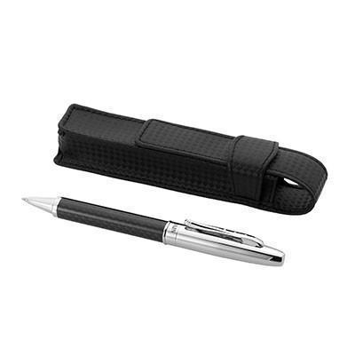 Balmain Carbon Fibre Ballpoint Pen | Executive Door Gifts